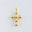 Dije Cruz Esferas Consecutivas 0.7gr / 2cm / Oro Amarillo 18K ©