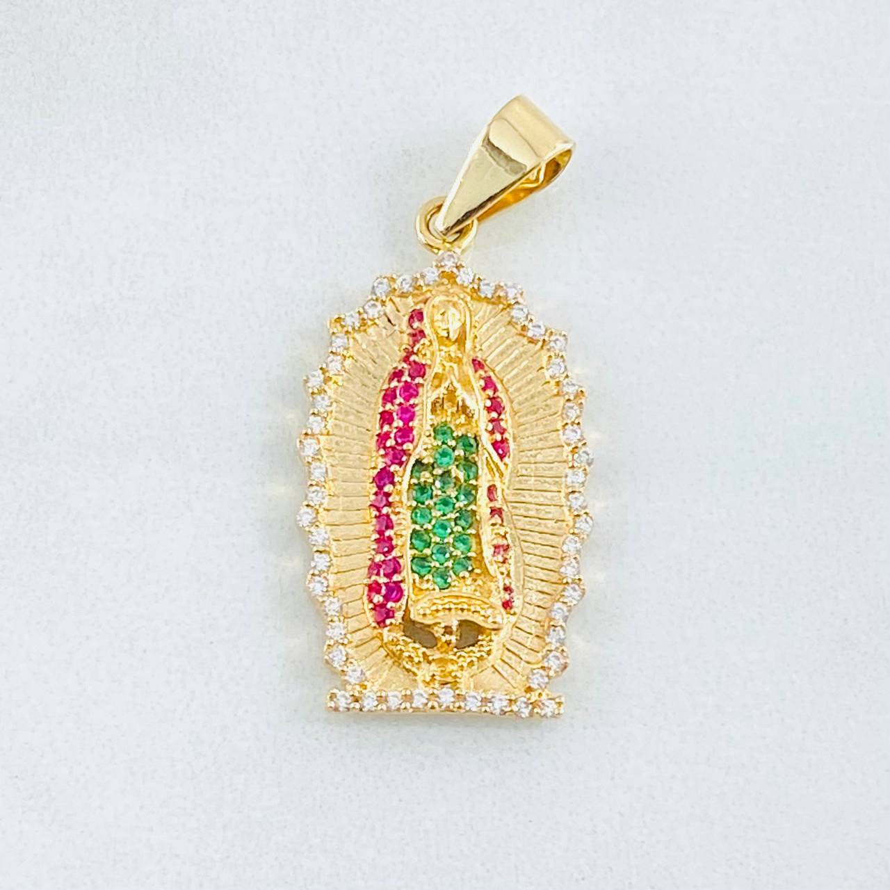 Dije Virgen Guadalupe 5.05gr / 3.5cm / Oro Amarillo 18K ©