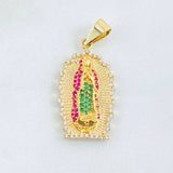 Dije Virgen Guadalupe 5.05gr / 3.5cm / Oro Amarillo 18K ©