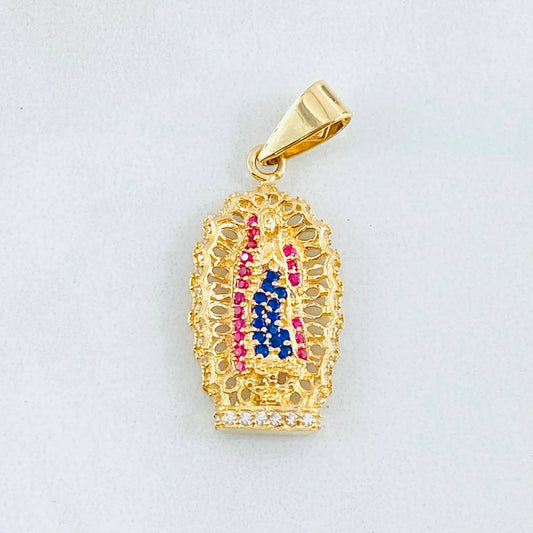 Dije Virgen Guadalupe 3.1gr / 3cm / Oro Amarillo 18K ©