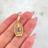 Dije Virgen Guadalupe 3.1gr / 3cm / Oro Amarillo 18K ©
