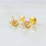 Topos Helice 0.9gr / 6mm Oro Amarillo 18K ©