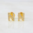 Topos Letra N 0.9gr / Oro Amarillo 18K *