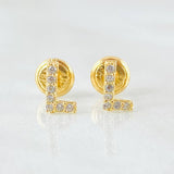 Topos Letra L 0.6gr / Oro Amarillo 18K *