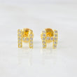 Topos Letra H 0.75gr / Oro Amarillo 18K *