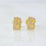 Topos Letra B 0.8gr / Oro Amarillo 18K *