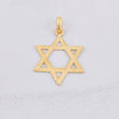 Dije Estrella de David 1.75g / 3.4cm Oro Amarillo 18K