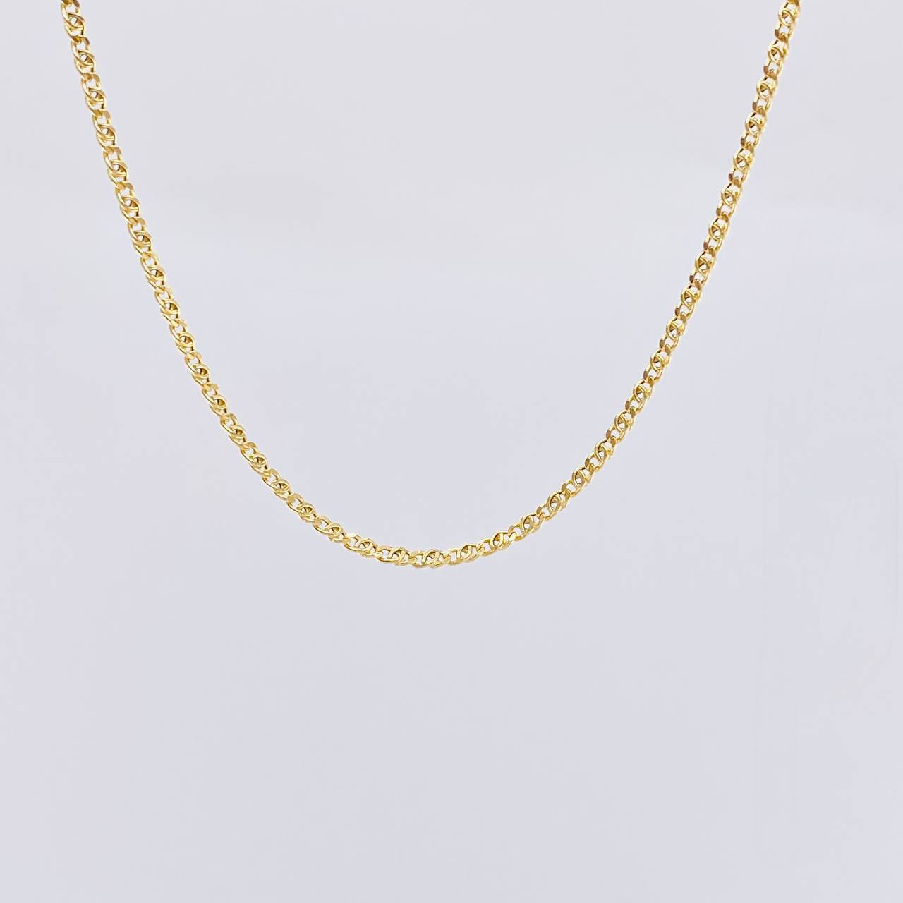 Cadena Lumachina 3.8g / 60cm / 2mm Oro Amarillo 18K