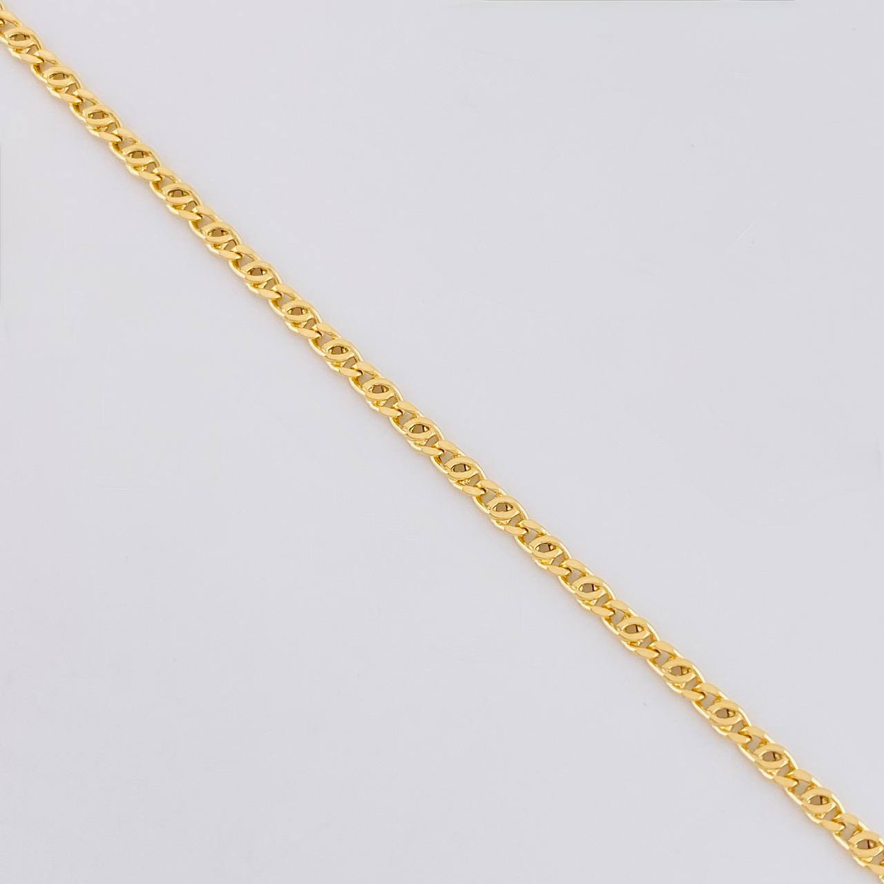 Cadena Lumachina 3.8g / 60cm / 2mm Oro Amarillo 18K