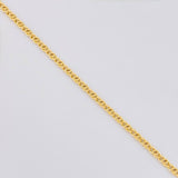 Cadena Lumachina 3.7g / 60cm / 2mm Oro Amarillo 18K