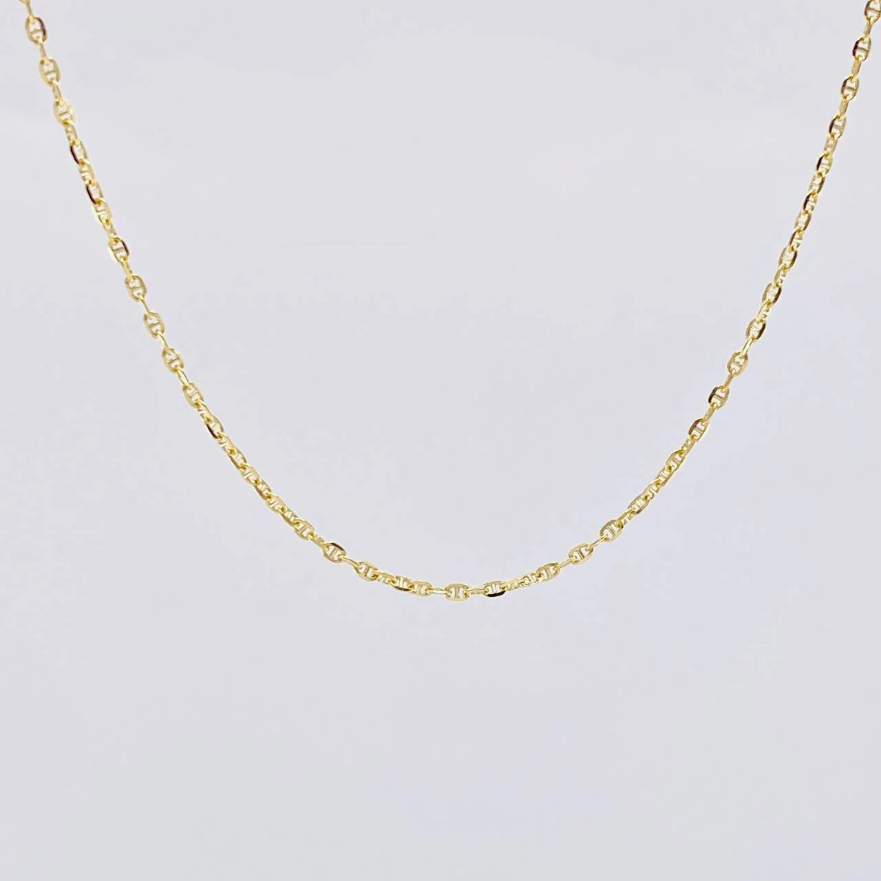 Cadena Escalera Volga 1.9g / 45cm / 2.05mm Oro Amarillo 18K