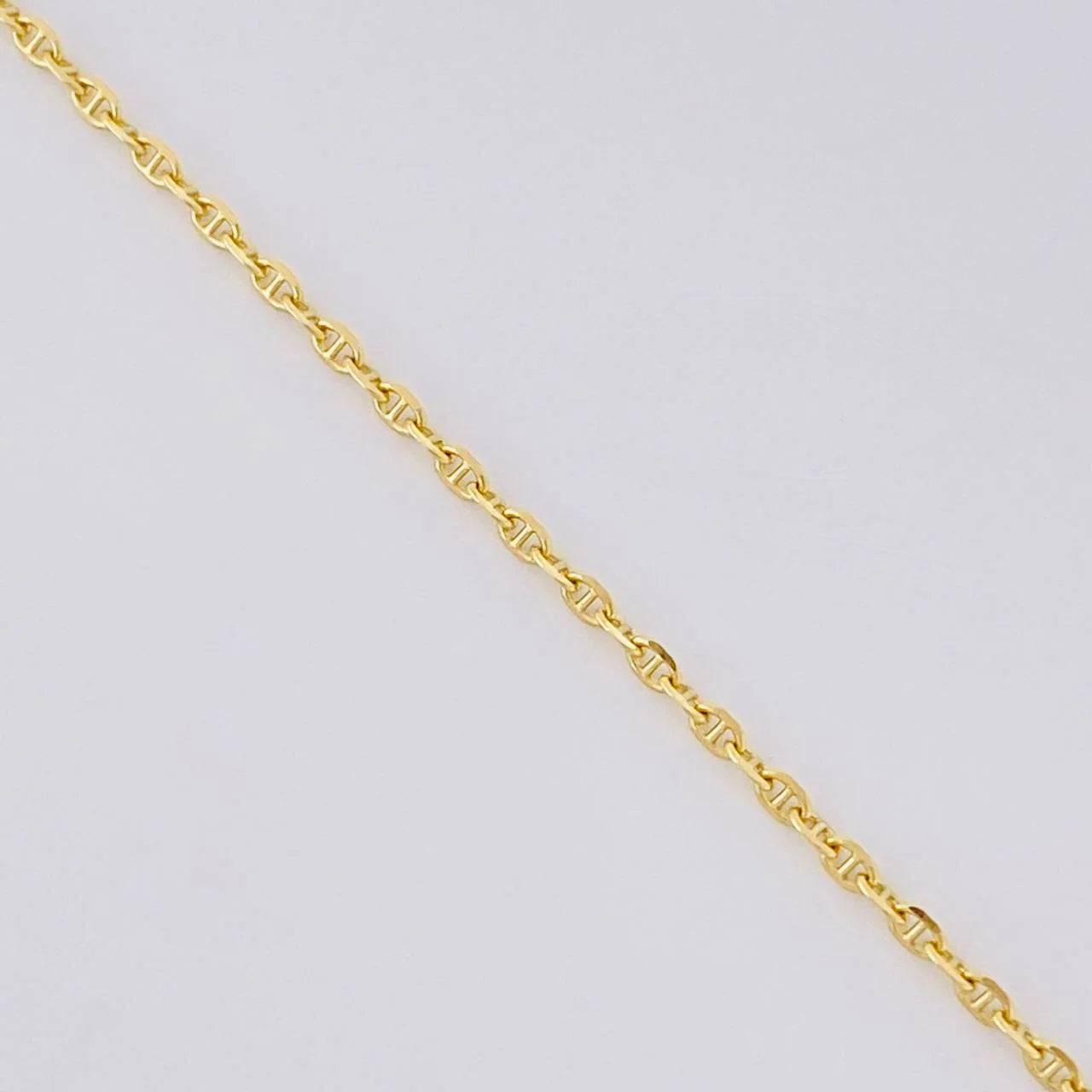 Cadena Escalera Volga 1.9g / 45cm / 2.05mm Oro Amarillo 18K