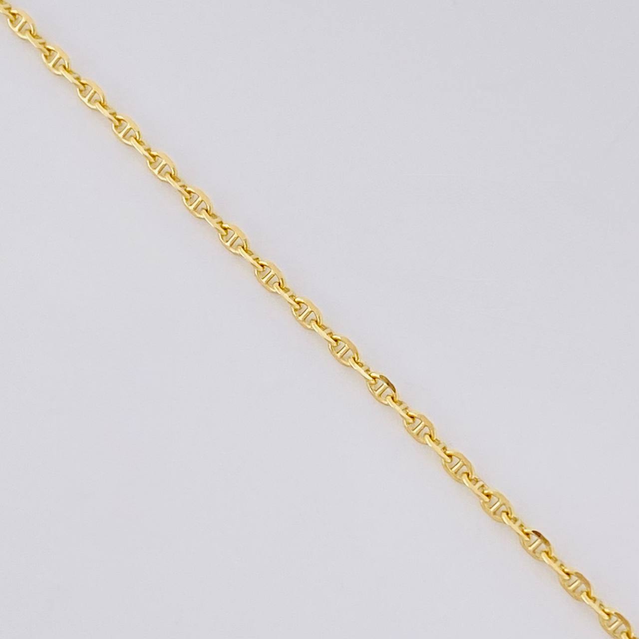 Cadena Escalera 2.7g / 50.5cm / 1.4mm Oro Amarillo 18K