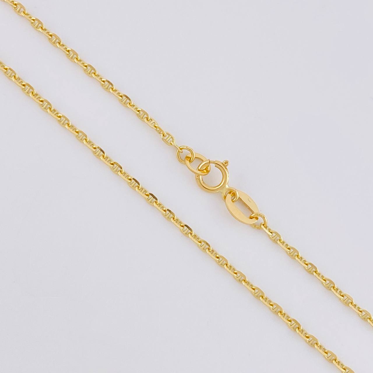 Cadena Escalera 2.7g / 50.5cm / 1.4mm Oro Amarillo 18K