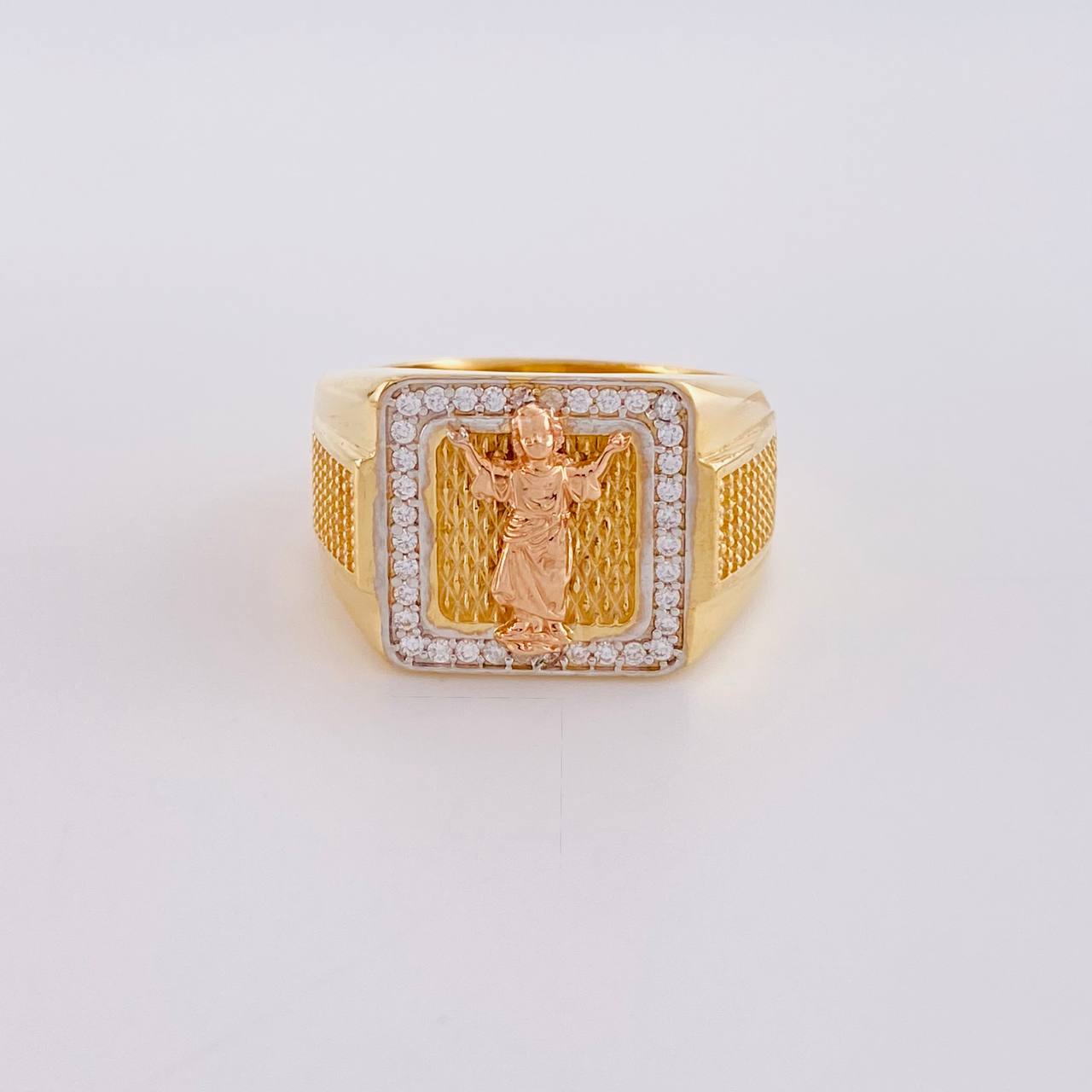 Anillo Divino Niño 13.7g / T12 Tres Oros 18K