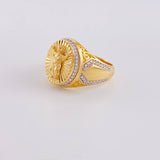 Anillo Divino Niño 10g / T10 1/4 Oro Amarillo 18K