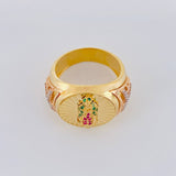 Anillo Virgen de Guadalupe 10.8g / T11 Tres Oros 18K