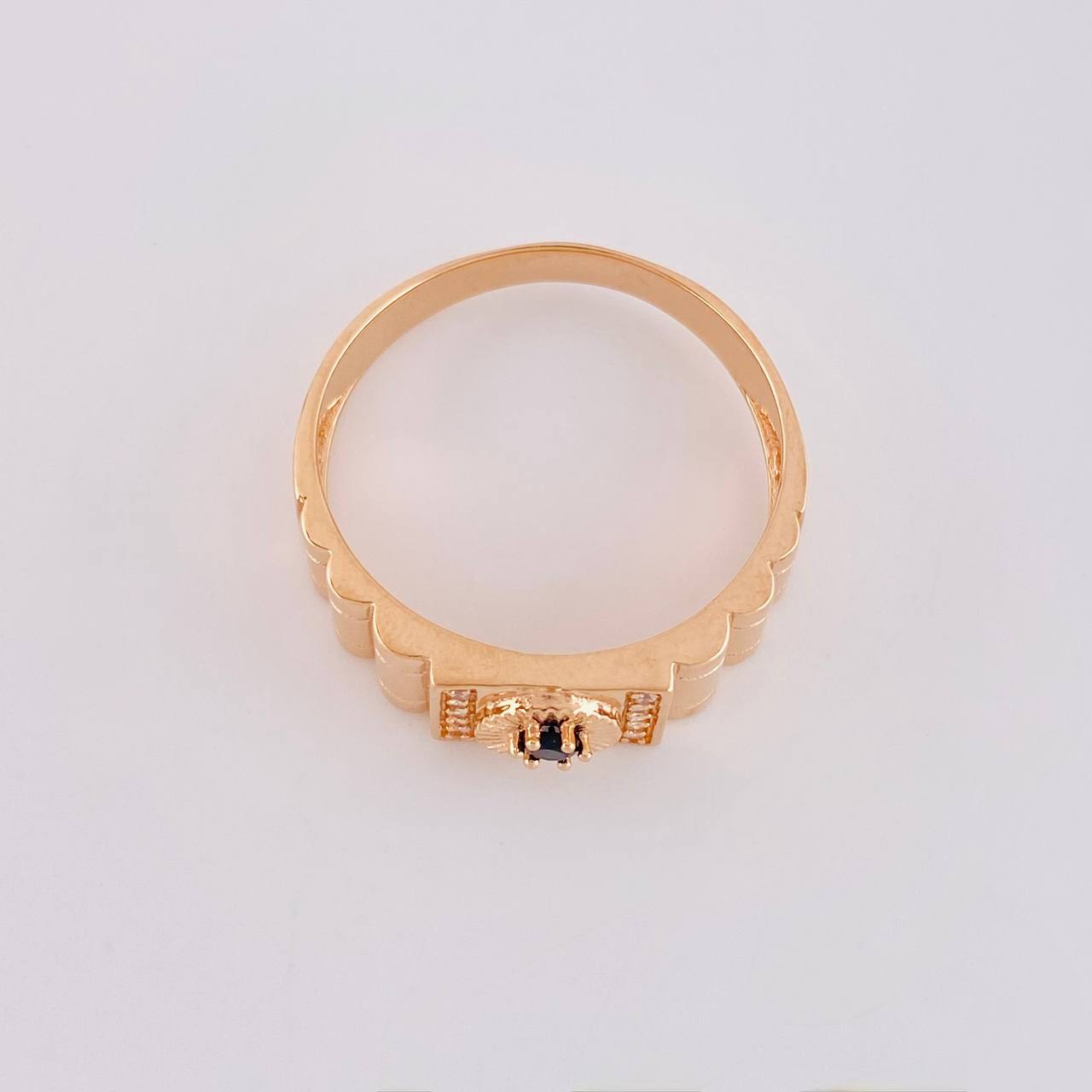 Anillo Punto de Equilibrio 4.2g / T10 1/4 Oro Rosa 18K