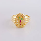 Anillo Virgen de Guadalupe 3.85g / T8 Oro Amarillo 18K