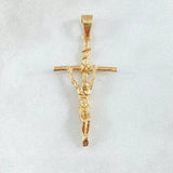 Dije Cruz Cristo 3.6gr / 4.5cm / Oro Amarillo 18K