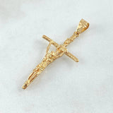 Dije Cruz Cristo 3.45gr / 4.2cm / Oro Amarillo 18K
