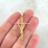 Dije Cruz Cristo 3.45gr / 4.2cm / Oro Amarillo 18K