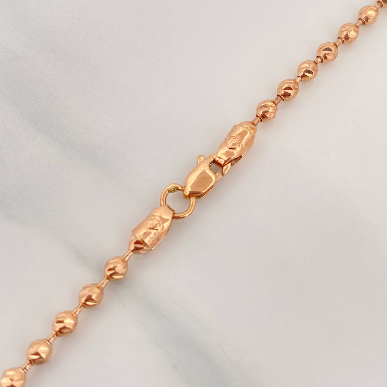 Cadena Militar 19.15 g / 73.5 cm / 3 mm Oro Rosa 18K