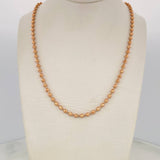 Cadena Militar 19.15 g / 73.5 cm / 3 mm Oro Rosa 18K