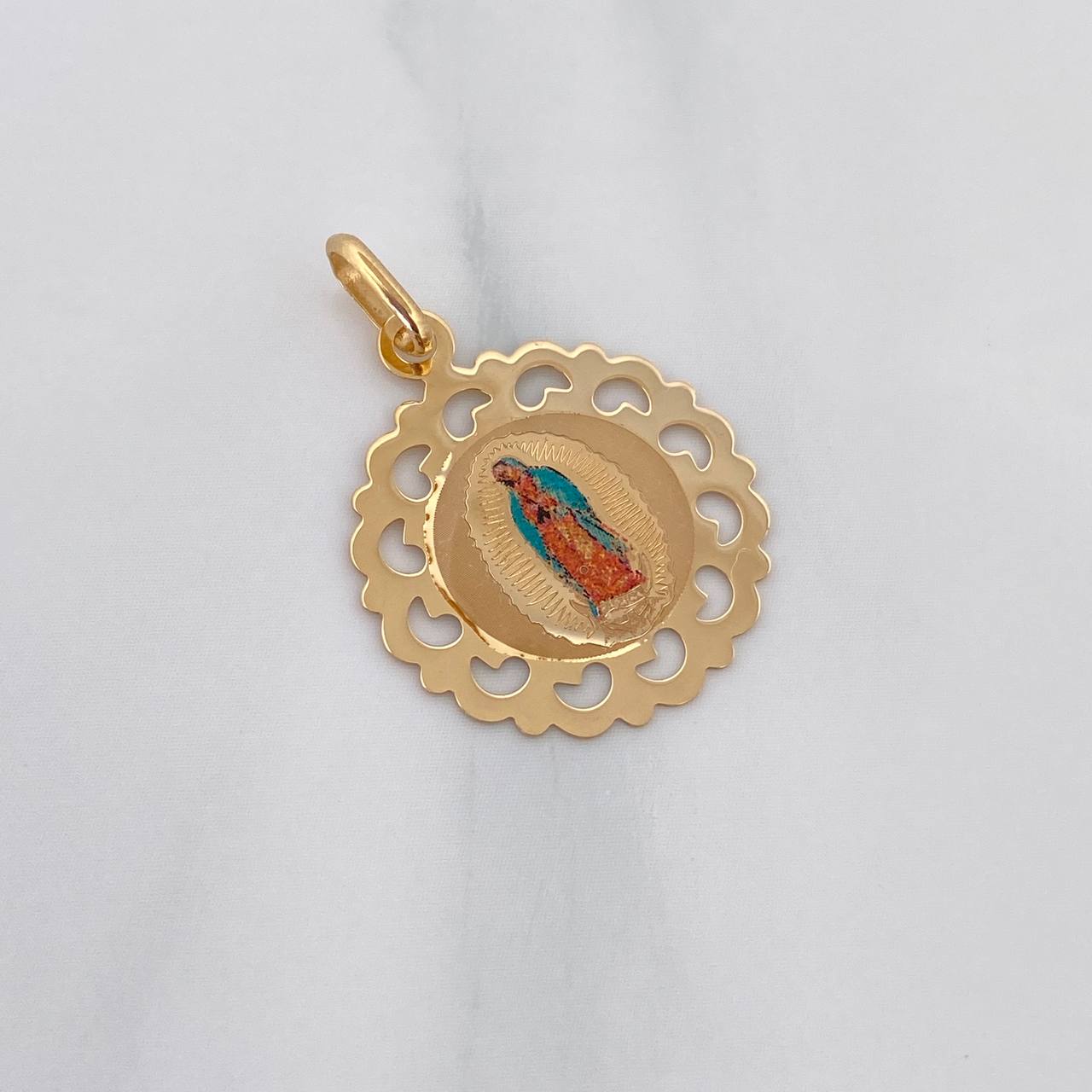 Dije Virgen Guadalupe 1.2 g / 2.6 cm Oro Amarillo 18K