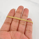 Pulso Chino 1.5g / 19cm / 3.12mm Oro Amarillo 18K