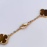 Cadena Aro Seguido Trebol 31gr / 68.2cm / 1.8mm Ojo De Tigre Oro Amarillo Nac.Esp. 18K &