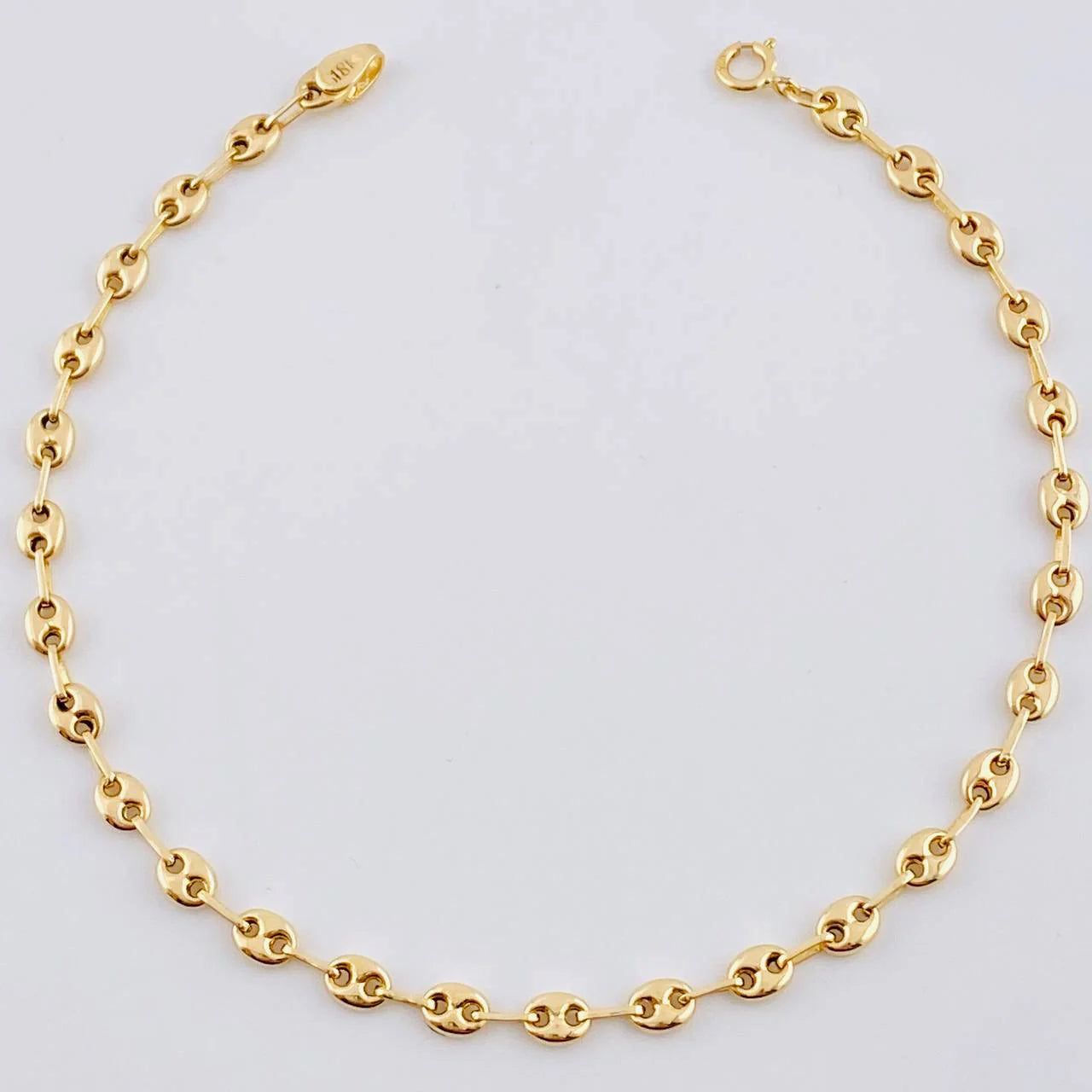Tobillera Gc 2.65 g / 24.5 cm / 3.2 mm Oro Amarillo 18K