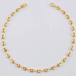 Tobillera Gc 2.65 g / 24.5 cm / 3.2 mm Oro Amarillo 18K