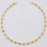 Tobillera Gc 2.65 g / 24.5 cm / 3.2 mm Oro Amarillo 18K