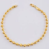 Pulso Militar 6.05gr / 18.5cm / 4mm Oro Amarillo 18K