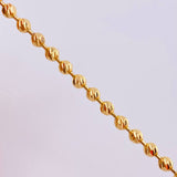 Pulso Militar 6.05gr / 18.5cm / 4mm Oro Amarillo 18K