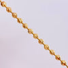 Pulso Militar Media Luna 4.5g / 19.5cm / 3mm Oro Amarillo 18K
