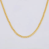 Cadena Cubana 1.8 g / 50.8 cm / 2 mm Oro Amarillo 18K