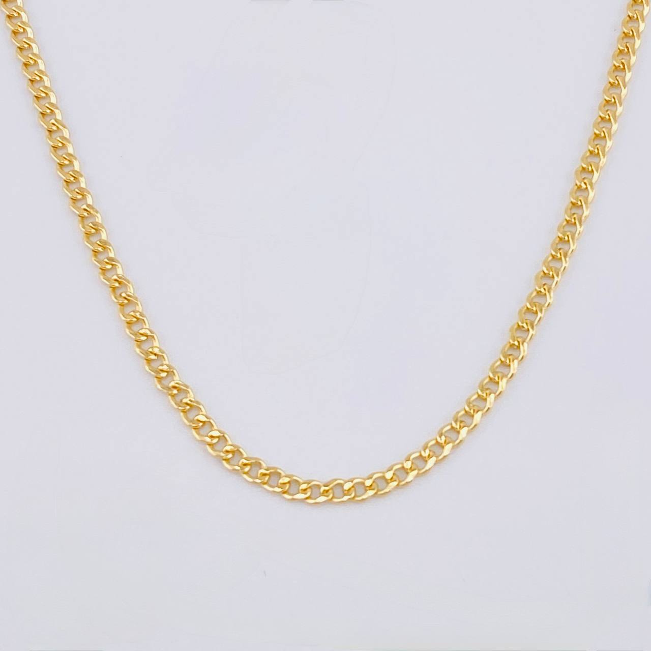 Cadena Cubana 1.8 g / 50.4 cm / 2 mm Oro Amarillo 18K