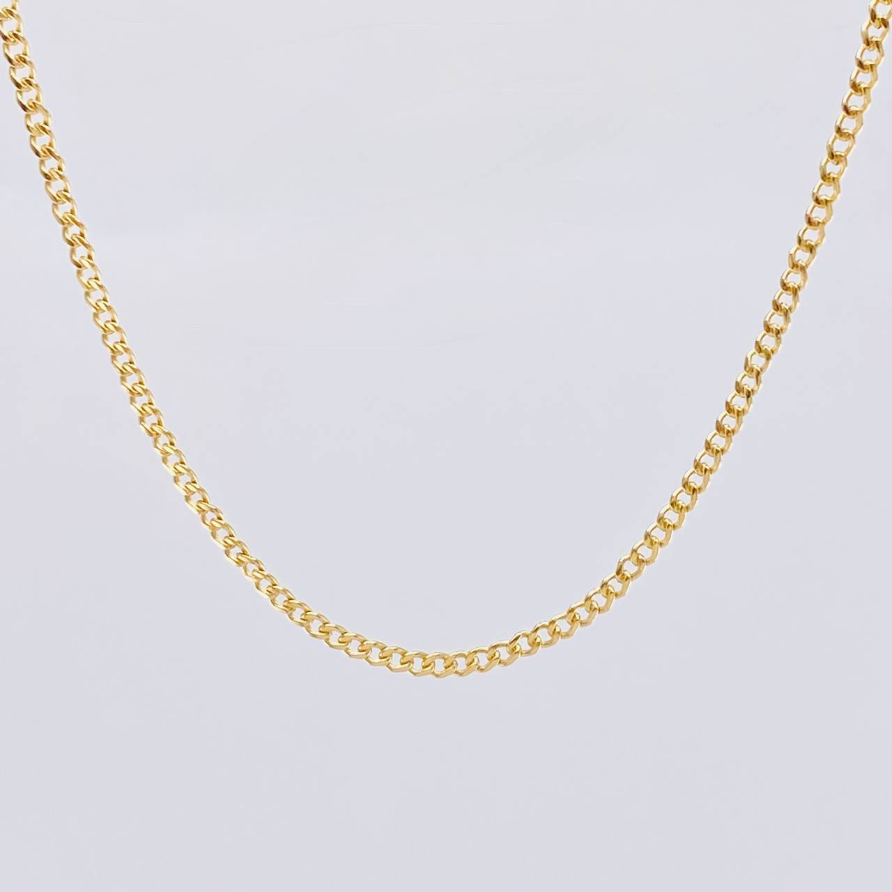Cadena Cubana 1.8 g / 50.4 cm / 2 mm Oro Amarillo 18K