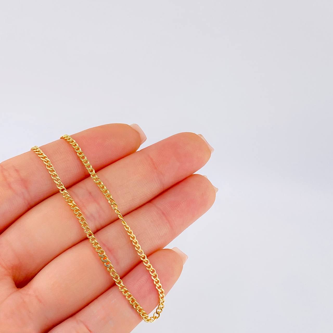 Cadena Cubana 1.8 g / 50.8 cm / 2 mm Oro Amarillo 18K