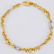 Pulso Aro Seguido 3.85gr / 19cm / 5mm Tres Oros 18K
