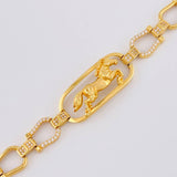 Pulso Caballo Herraduras 20gr / 22cm / 10mm Oro Amarillo Nac.Esp. 18K *