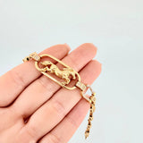 Pulso Caballo Herraduras 20gr / 22cm / 10mm Oro Amarillo Nac.Esp. 18K *