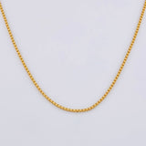 Cadena Veneciana 4.55 g / 60 cm / 1 mm Oro Amarillo 18K