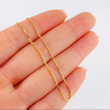 Cadena Veneciana 4.55 g / 60 cm / 1 mm Oro Amarillo 18K