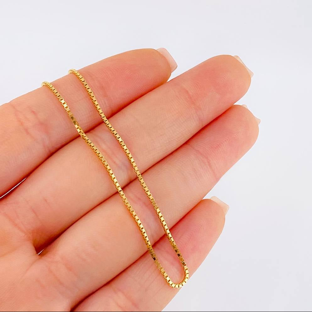 Cadena Veneciana 5.4 g / 70.5 cm / 1 mm Oro Amarillo 18K