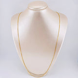 Cadena Veneciana 5.5g / 70cm / 1.1mm Oro Amarillo 18K
