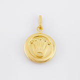 Dije Corona Circular 0.9gr / 2.3cm / Oro Amarillo 18K