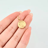 Dije Corona Circular 0.9gr / 2.3cm / Oro Amarillo 18K